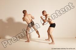 Kickbox reference poses